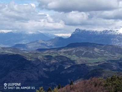 balade à cheval et vue sur le Morgon