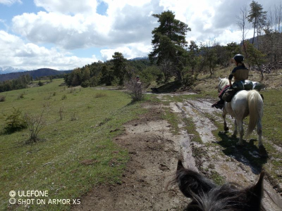 Vallée de l'Ubaye à cheval