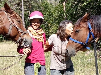 randonnée equestre dans les monges