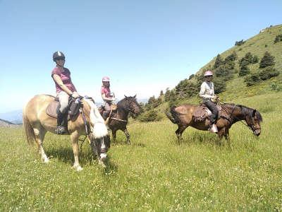 randonnée équestre Alpes du Sud