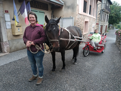 Traversé des ruelles en escargoline