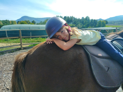 decontraction avec le cheval